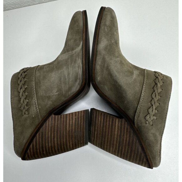 Sam Edelman Women's Alison Western Mule in Desert Olive Size 9 - Picture 10 of 14